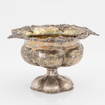 Carl Tengstedt & son, skål, silver, Göteborg, 1861.
