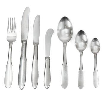 6. A SET OF 102 PCS OF GEORG JENSEN FLATWARE,