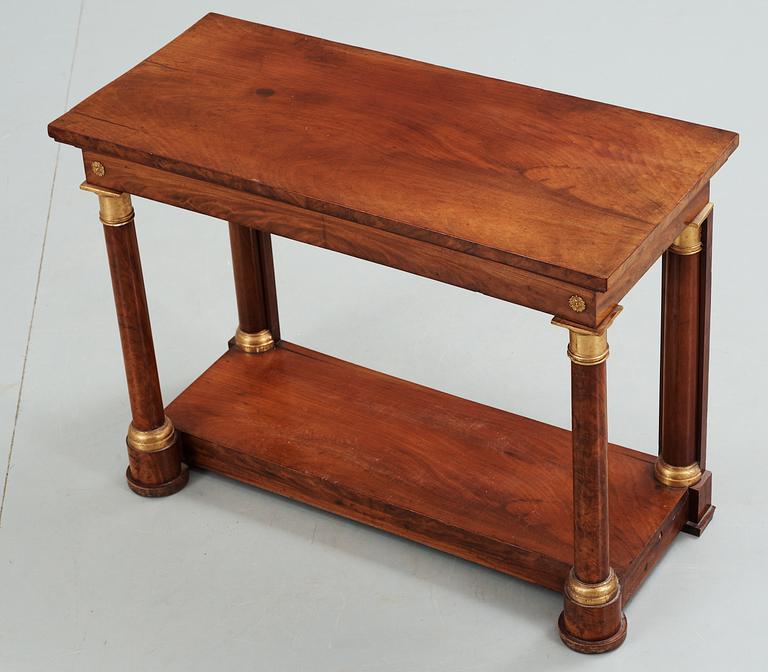 A Swedish Empire console table, 19th Century.