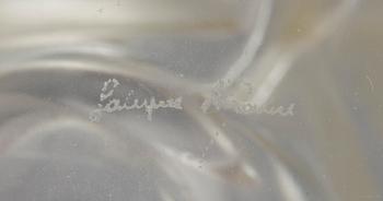 VAS, glas Lalique Frankrike. 1900-tal.
