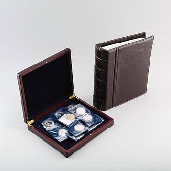 MEDALJER, 14 st, silver, Astrid Lindgren,1900-tal. Vikt ca 378 g.