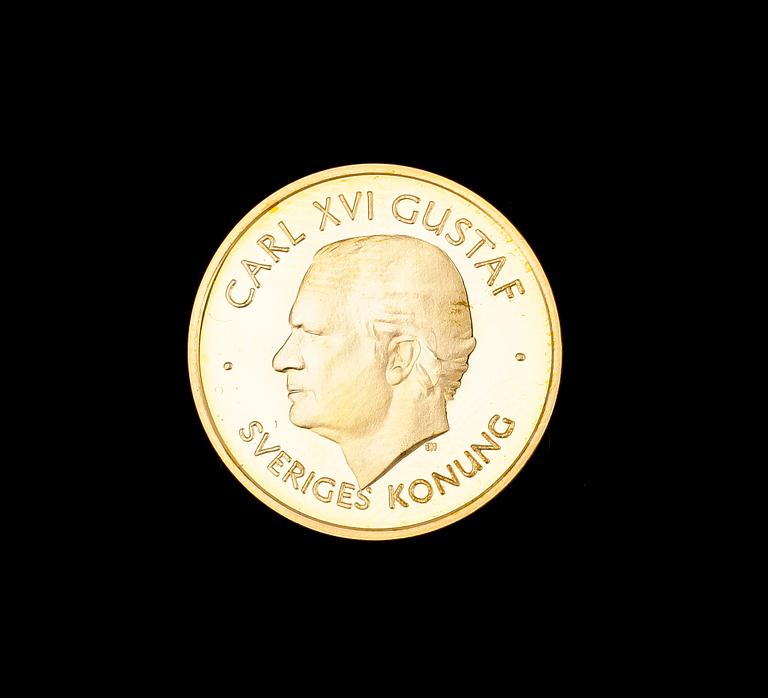 MYNT, guld, Carl XVI Gustaf, 1997. 5,8g.