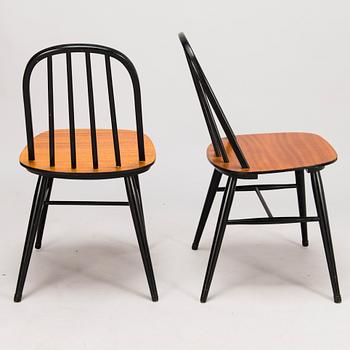 Four mid 20th century chairs.