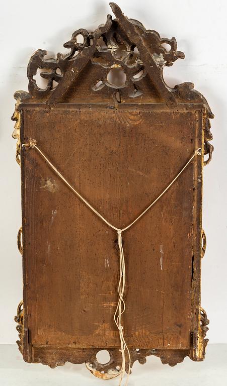A presumably German Rococo mirror.