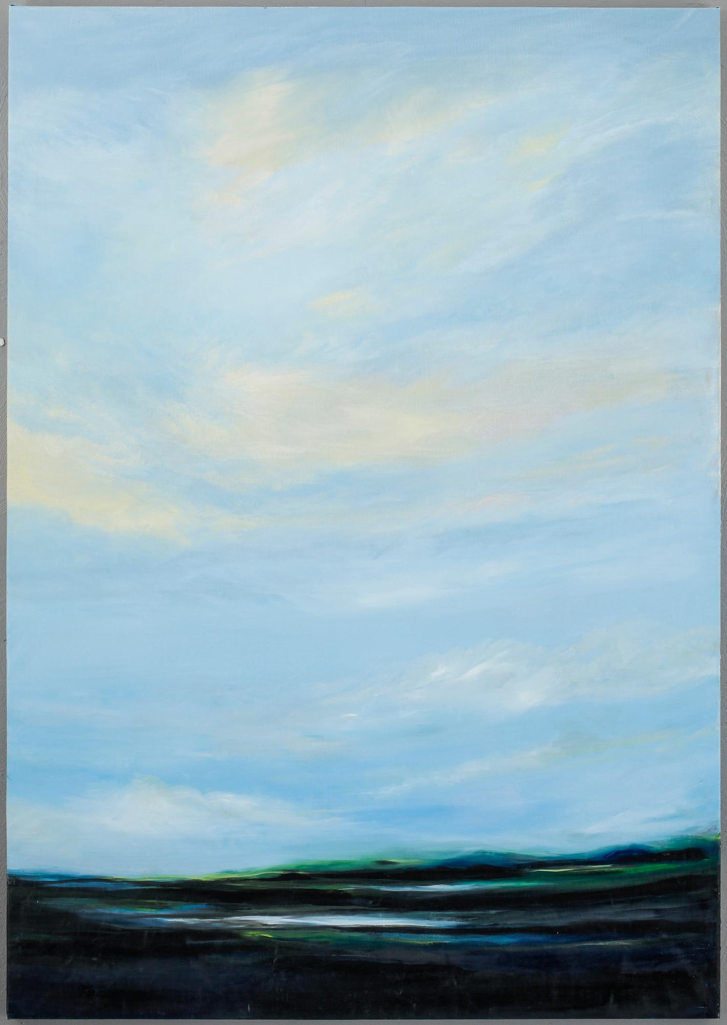 CECILIA HAUPT, olja på duk, signerad a tergo.