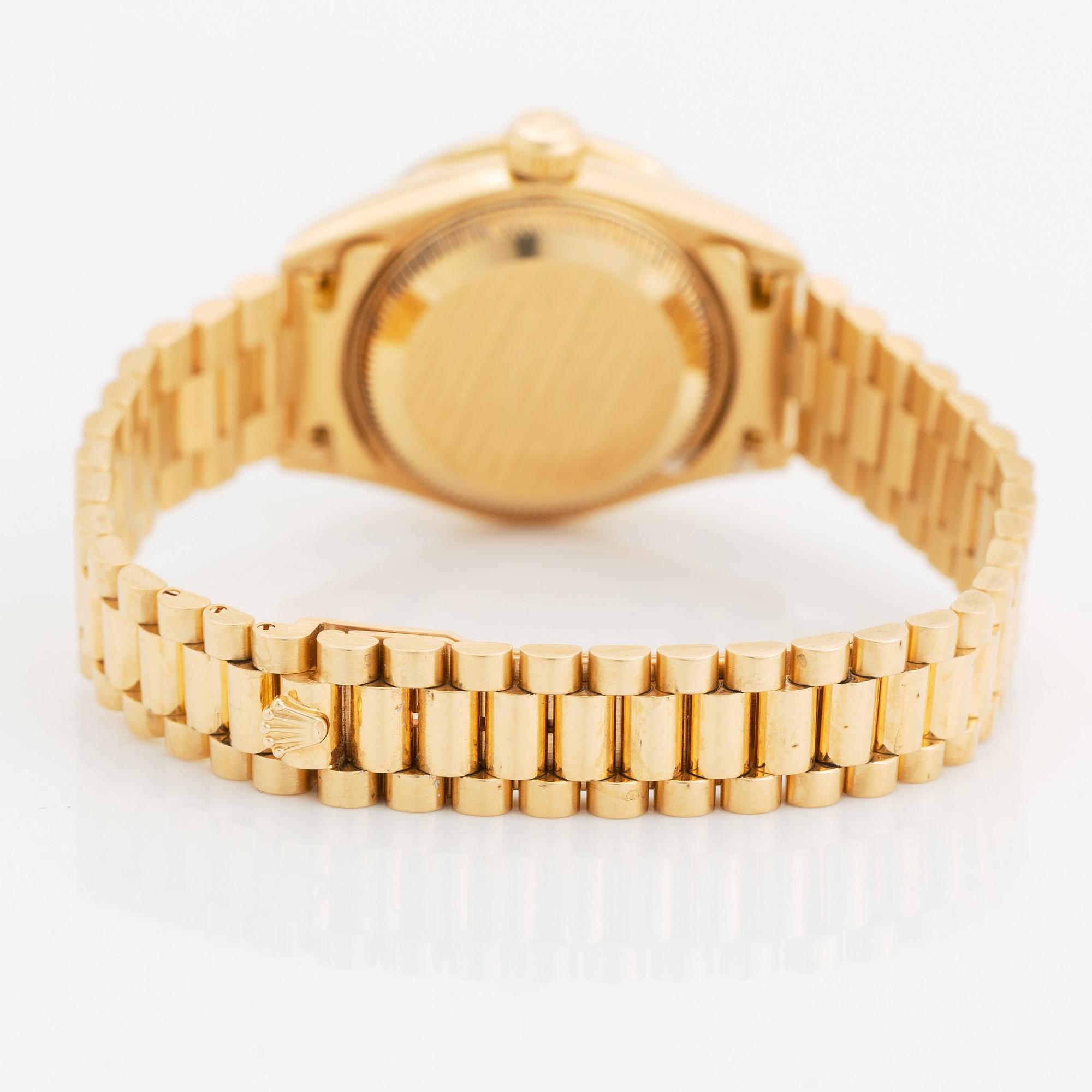 Rolex, Datejust, "Blue Diamond Vignette Dial", ca 1997.