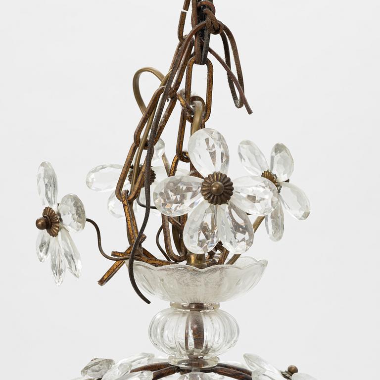 A ceiling lamp, second half of the 20th century.