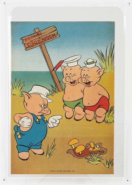 Comic book, "Donald Duck & Co" No. 7, 1950.