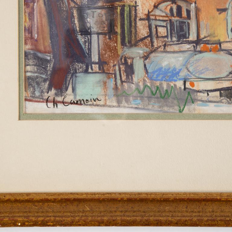 Charles Camoin, pastel, signed.