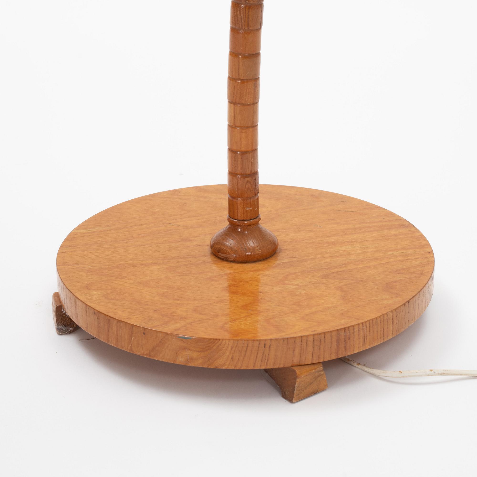 A Swedish Modern floor light, 1940's/50's.