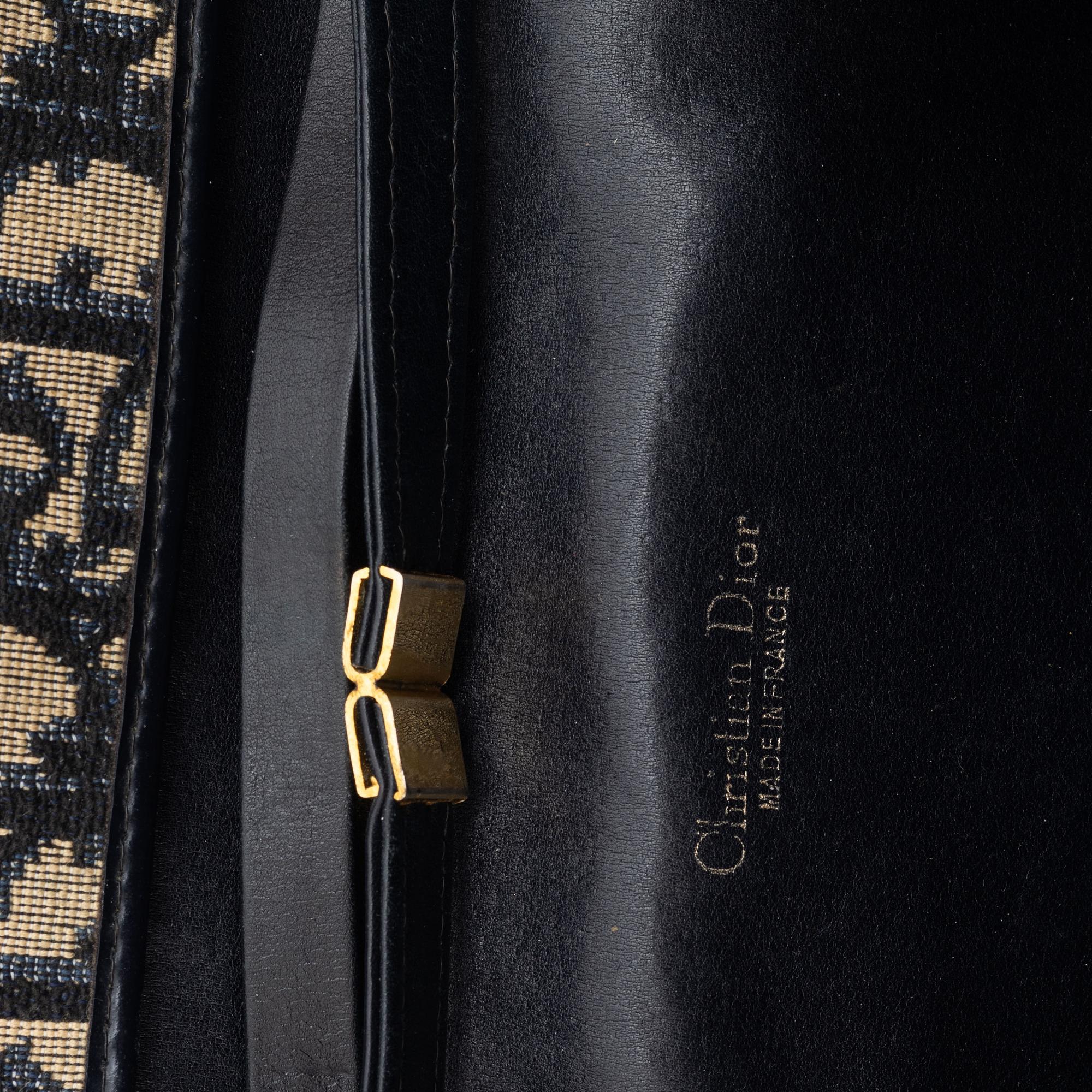 Christian Dior, Dior, bag/clutch and coin purse, vintage.