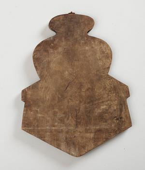 KANBAN (affärsskylt), trä, Japan 1900-tal.