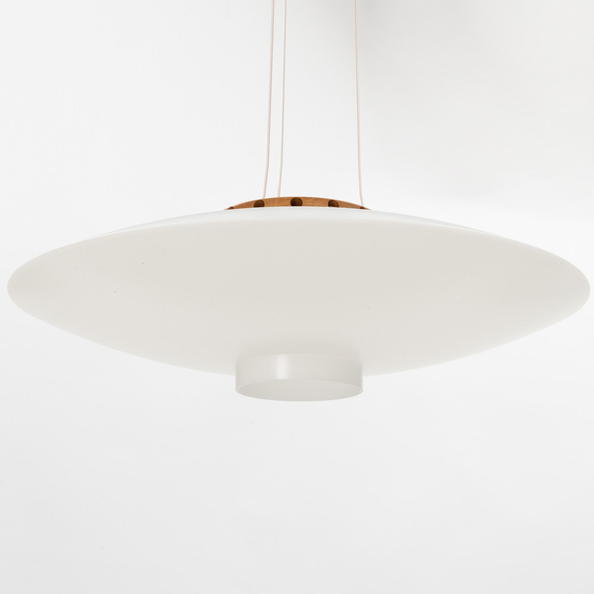 Uno & Östen Kristiansson, taklampa, "Ufo", modell 565, Luxus, Vittsjö, 1960-tal.