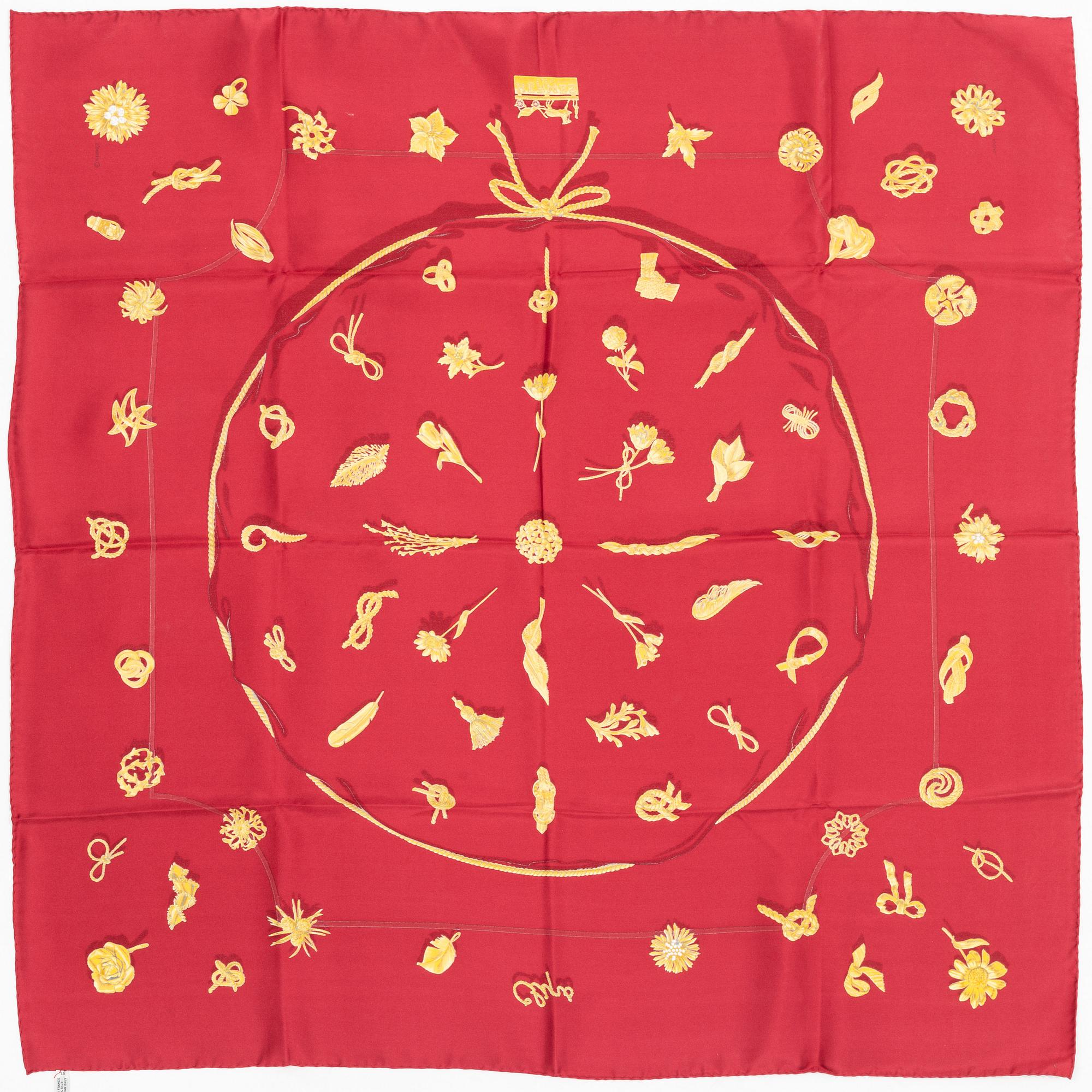 Hermès, scarf, "Clips".