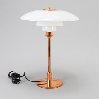 POUL HENNINGSEN, a '31/2-21/2' copper table lamp, Louis Poulsen Denmark.