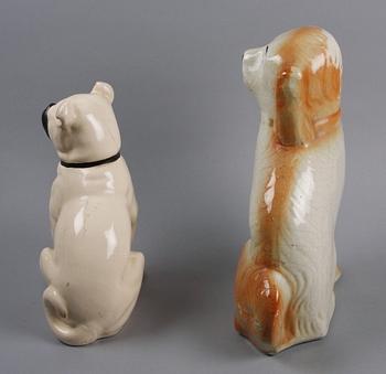 FIGURINER, 2st, keramik, England, 1800/1900-tal.