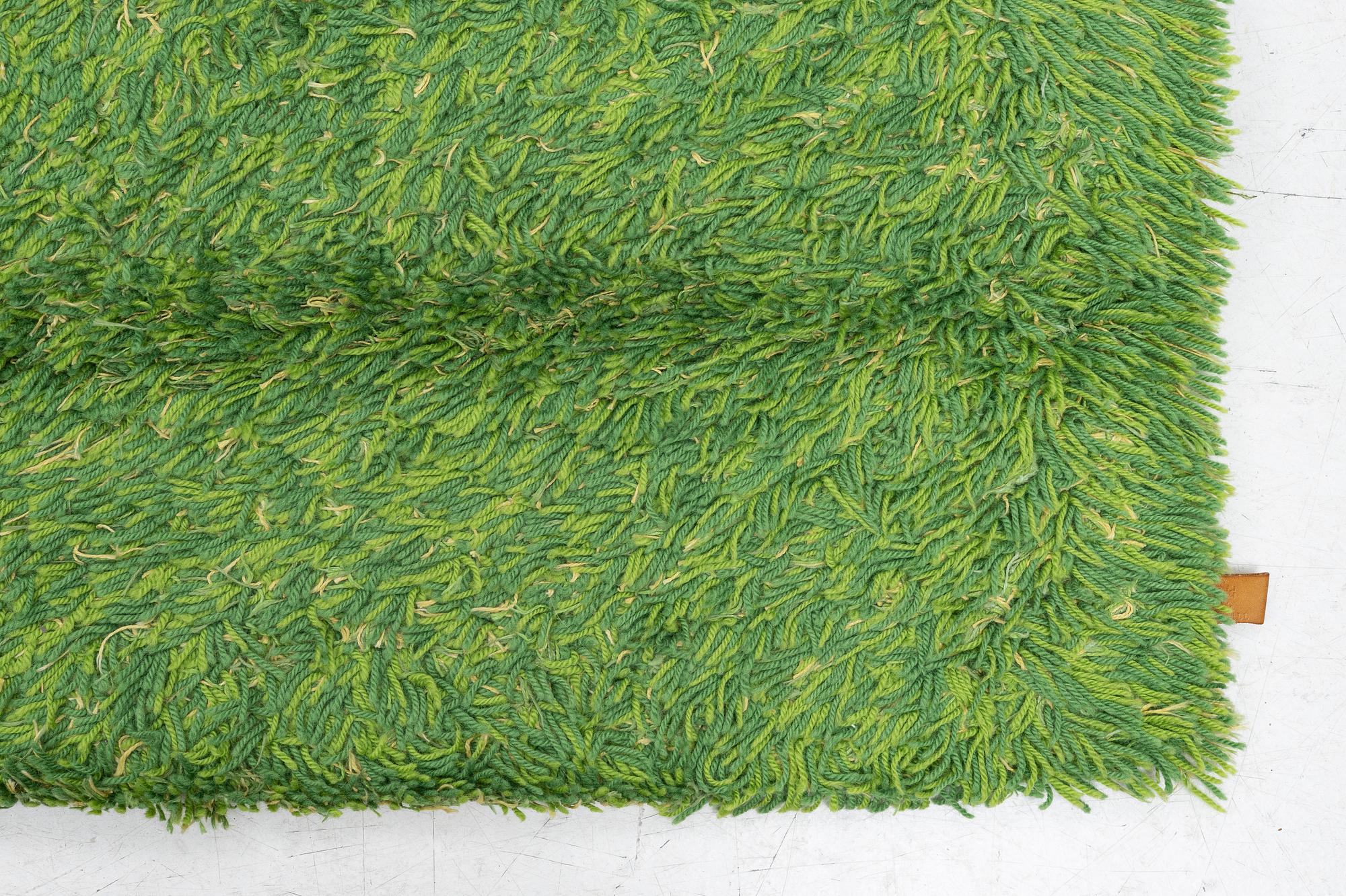 Gunilla Lagerhem Ullberg, matta Moss II, Kasthall, 180 x 270 cm.