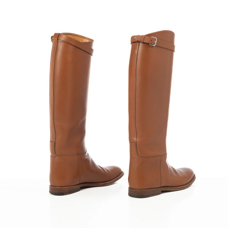 Hermès, a pair of riding boots.