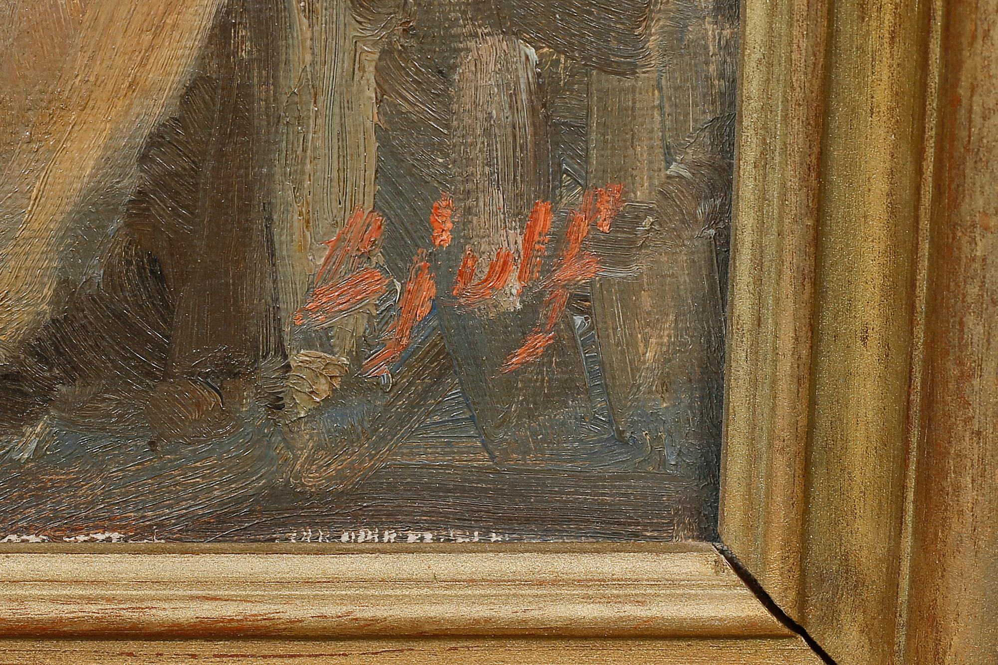 SÖREN CHRISTIAN BJULF, olja på duk, signerad.