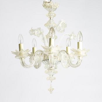A Venetian type chandelier, mid-20th century.