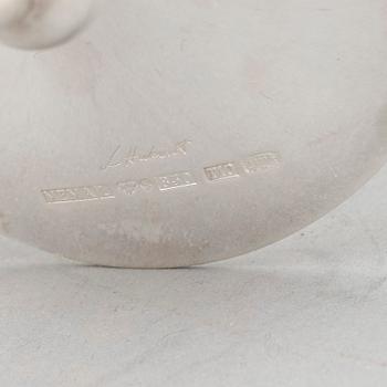 LJUSSTAKAR, 3 st, silver, bl.a Finland, 1950.