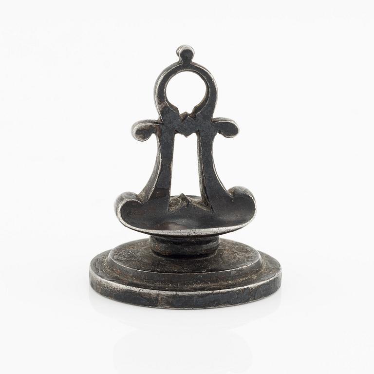 Seal for the baronial Ehrenkrona family (no. 210), 18th century.