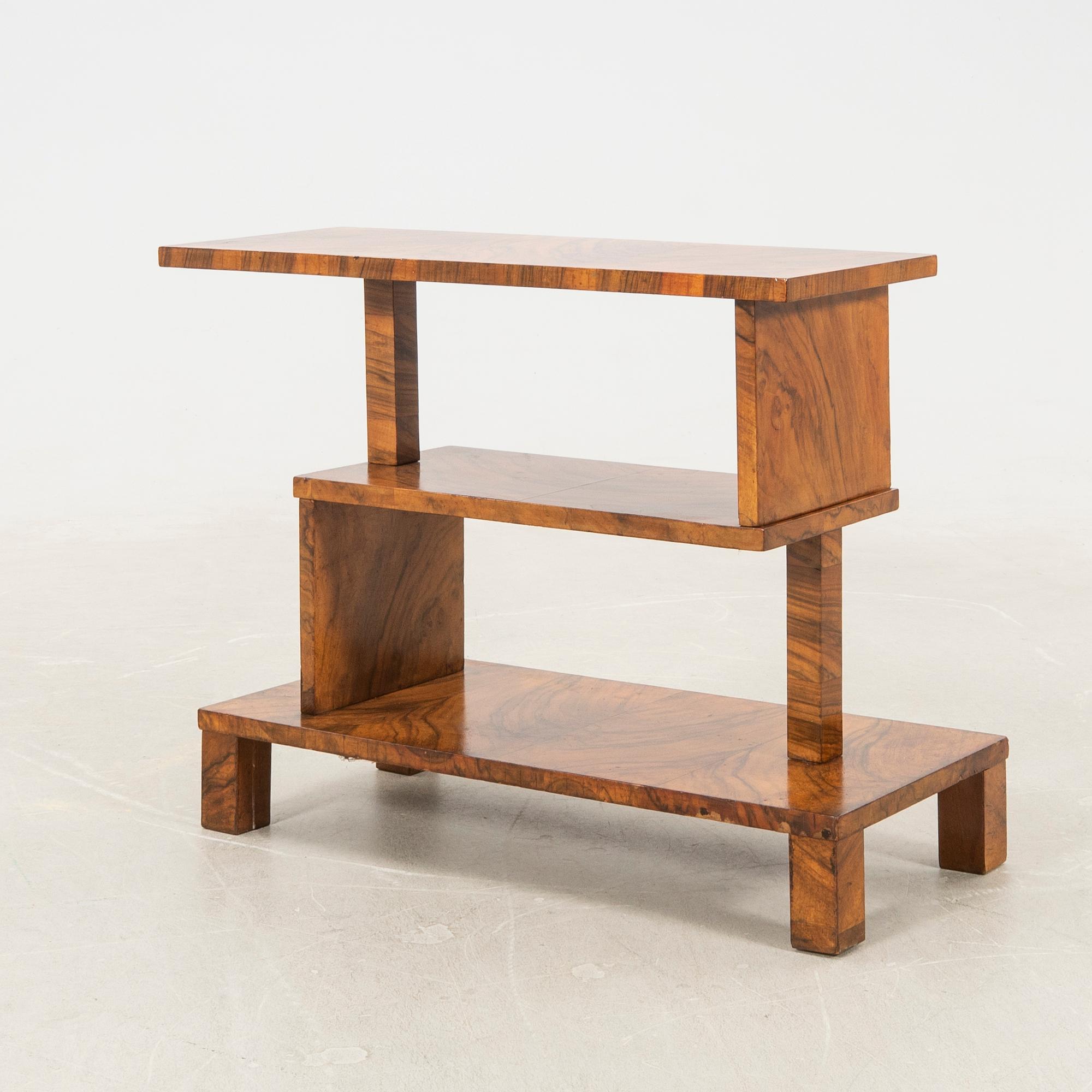 Shelf/Side table Art Deco first half of the 20th century.