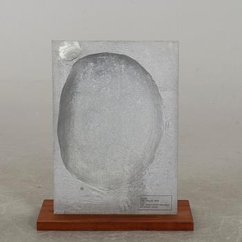 ANN WOLFF, sculpture "Aluna", aluminium, Byarums Bruk.
Signed and numbered 64/65.