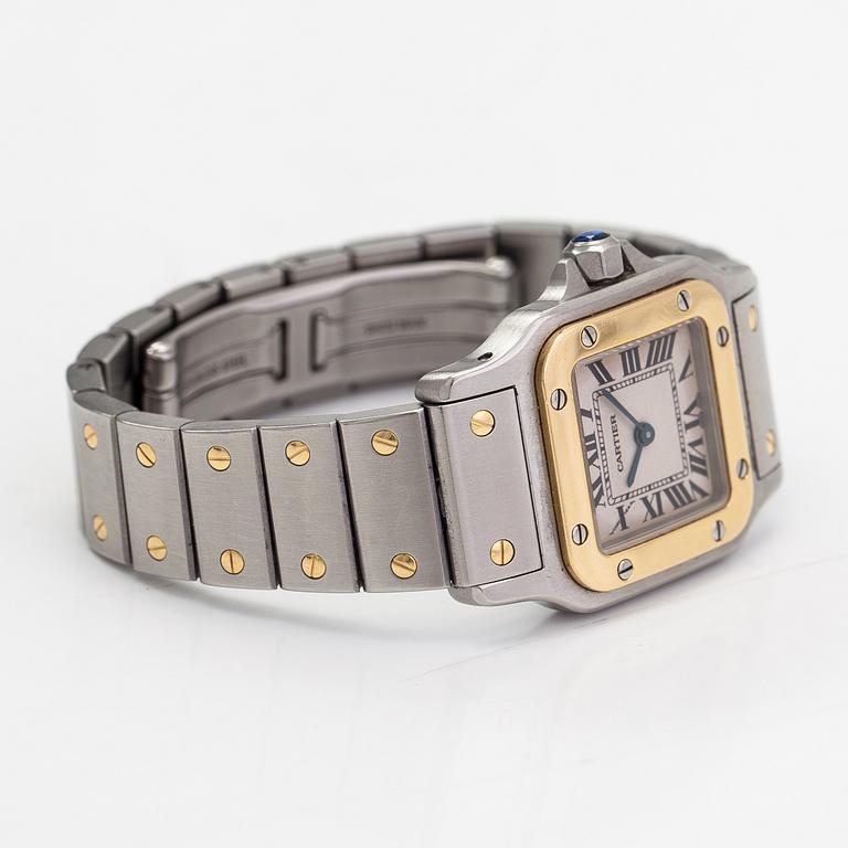 Cartier, Santos, wristwatch, 23.5 mm.