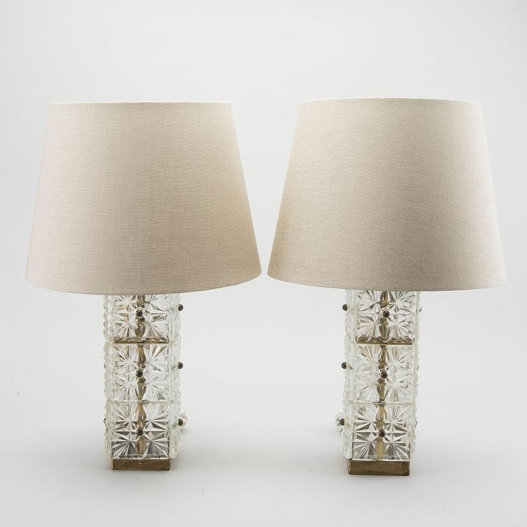 A PAIR OF TABLE LAMPS  FROM ELPE-ARMATUR, SECOND HALF OF 20TH CENTURY.