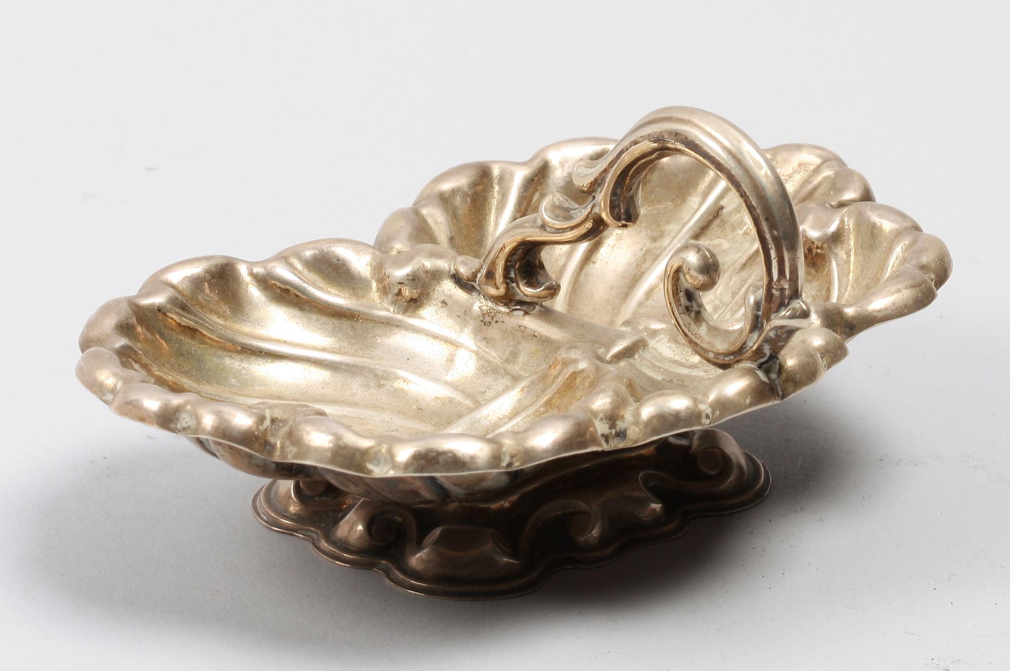 SALTKAR, silver, nyrokoko, 1800-talets andra hälft.