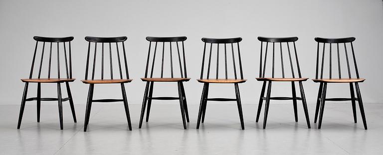 STOLAR, 6 st, "Fanett", Ilmari Tapiovaara, Edsbyverken.