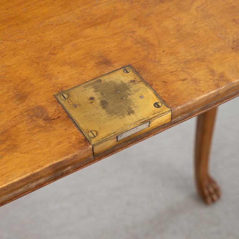 Drop-front secretary desk, 1920s.