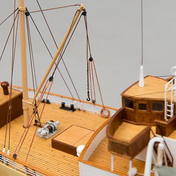 MODELLFARTYG, "Bore II", Åbo. Finland 1900-talets senare hälft.