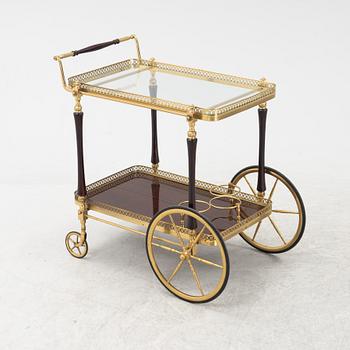 A model 'Frati' serving trolley, Italy, 1970's.