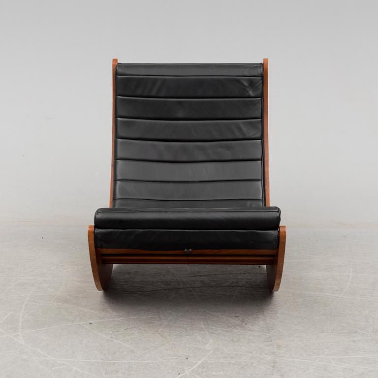 A 'Relaxer' rocking chair by Verner Panton, 2007.