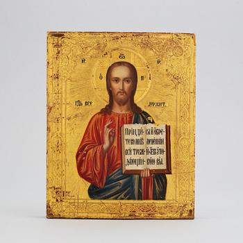 A Russian icon, 19th Century.