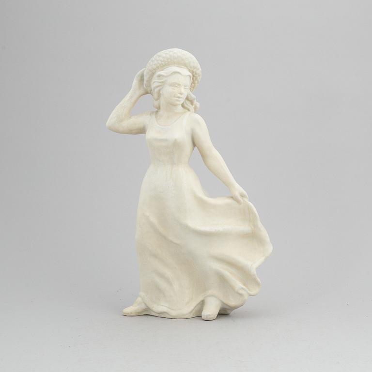 HARALD SALOMON, a mid-19th century stoneware figurine from Rörstrand.