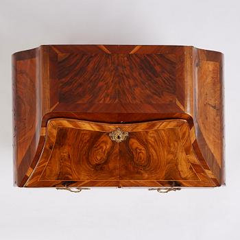 A Swedish Rococo secretaire attributed to J Åbrandt (Stockholm 1749-73).
