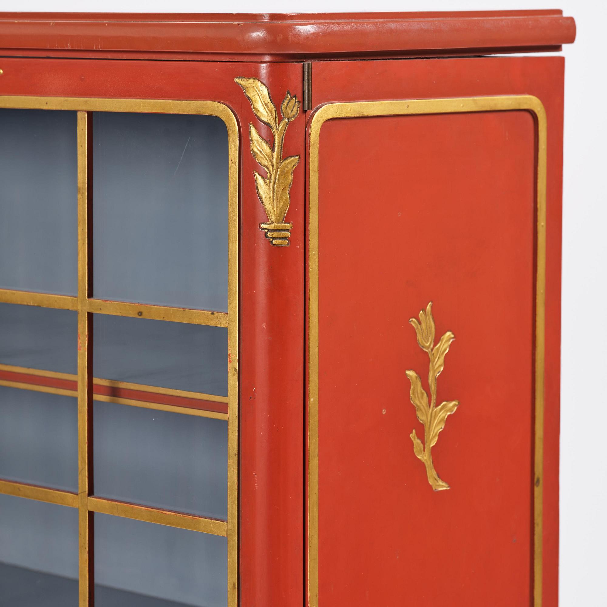 Carl Malmsten, a Swedish Grace showcase cabinet, cabinetmaker Albin Johansson, Stockholm, for Villa Kvikkjokk, 1928.