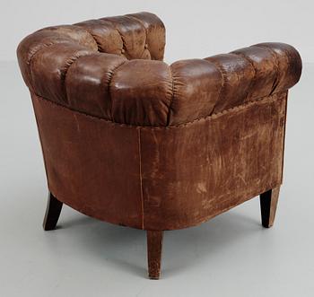 CLUBFÅTÖLJ, 1930/40-tal.