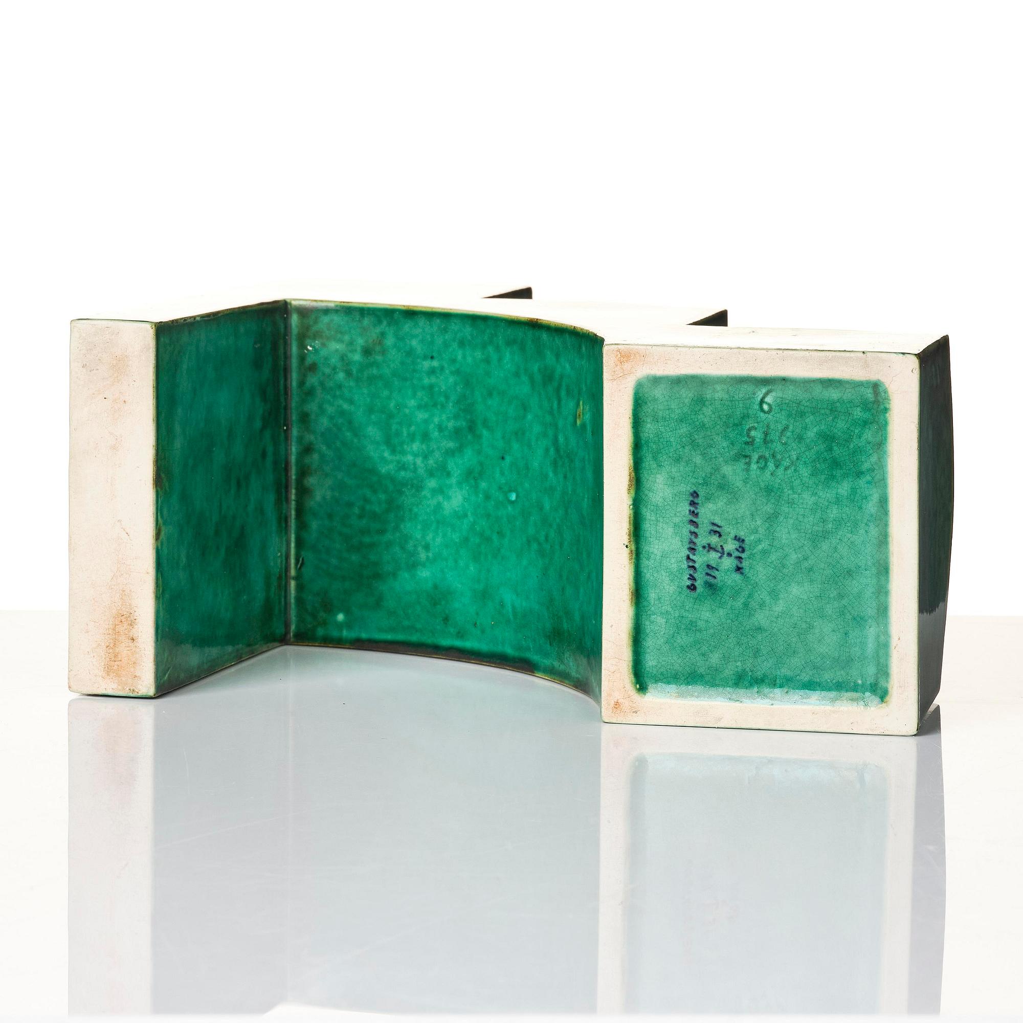 Wilhelm Kåge, kaktusställ, "Puzzle", modell 975/9, Gustavsberg, 1931.