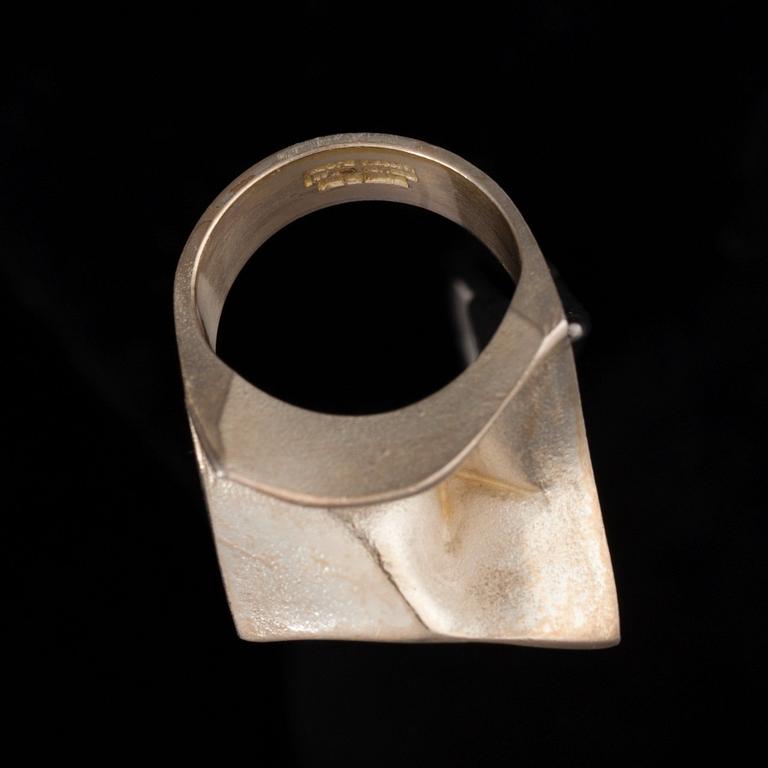 RING, "Carina", sterlingsilver, Lapponia 1973.