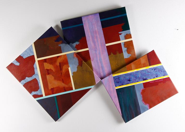 CARLSSON, ANDERS, olja på duk, sign.