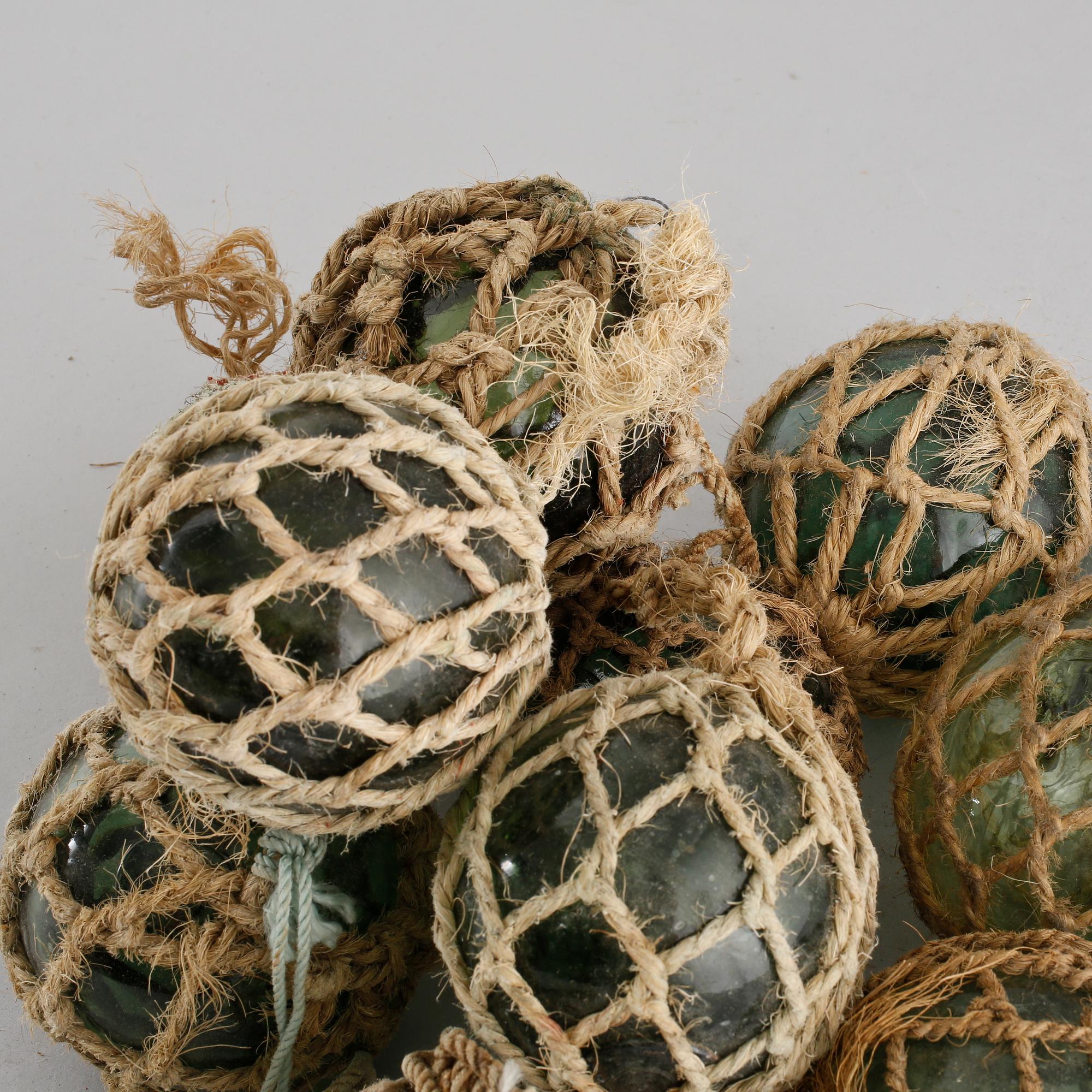 FLÖTEN/VÄLEN, 10 st, glas, 1900-tal.