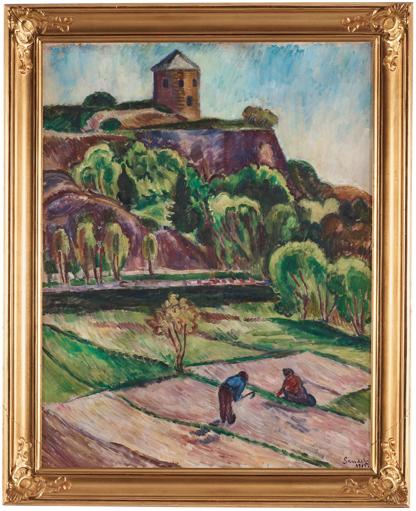 Gösta Sandels, Bohus fästning.