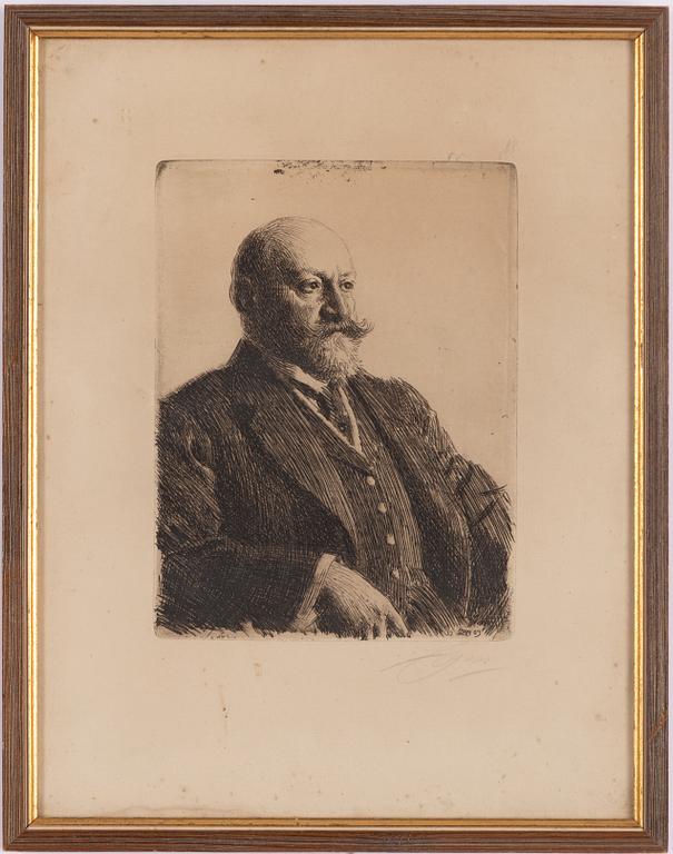 Anders Zorn, "Sir Ernest Cassel".