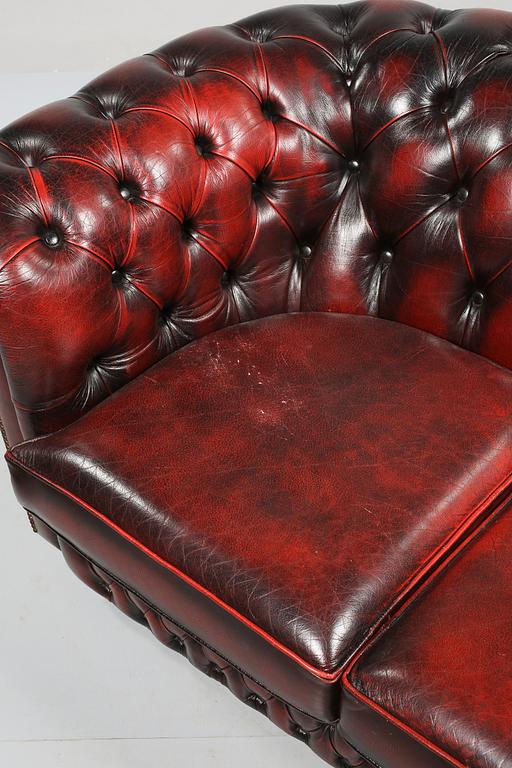 SOFFA, Chesterfield-modell, 1900-tal.
