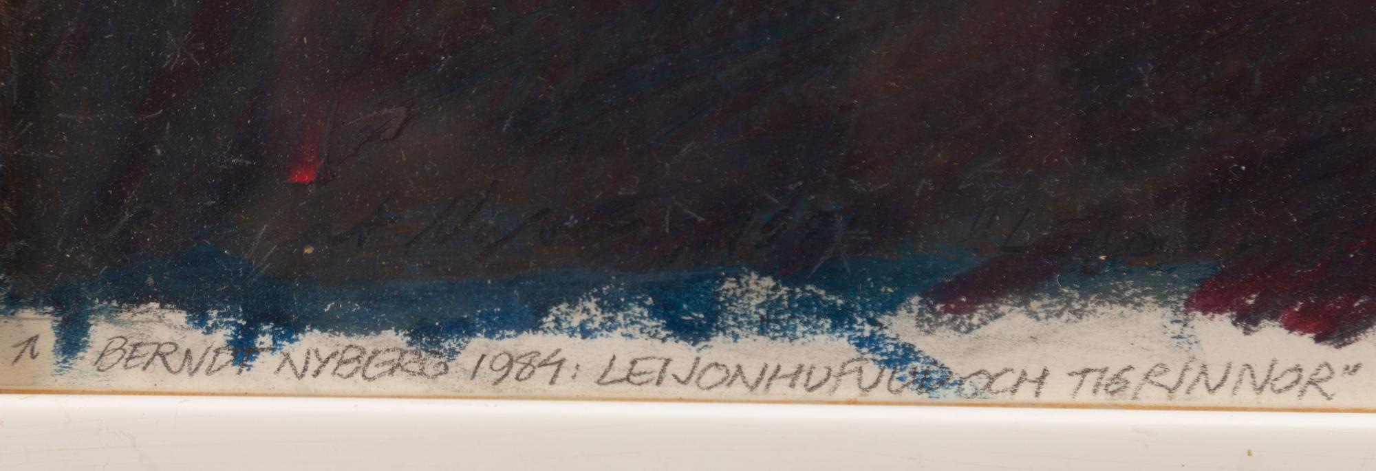 Berndt Nyberg, "Leijonhufvud och tigrinnor".