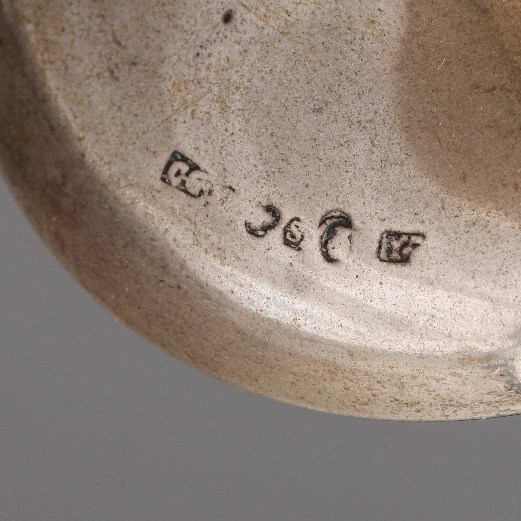 PARTI SILVER, 6 delar, bl a GAB Stockholm 1938, tot ca 760 g.
